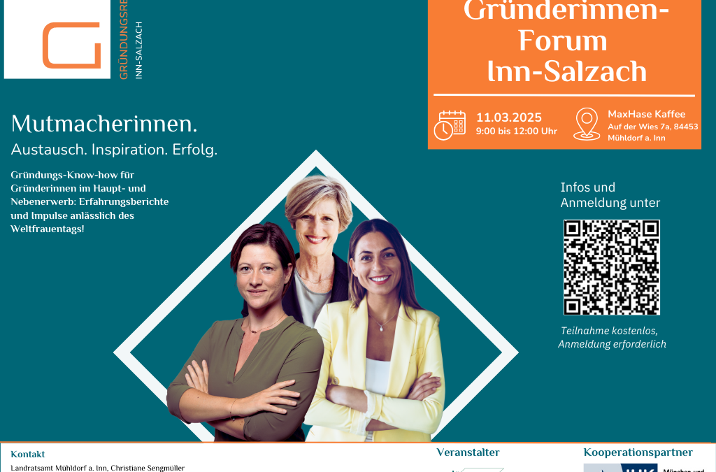 Gründerinnen-Forum Inn-Salzach