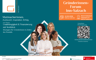 3. Gründerinnen-Forum Inn-Salzach